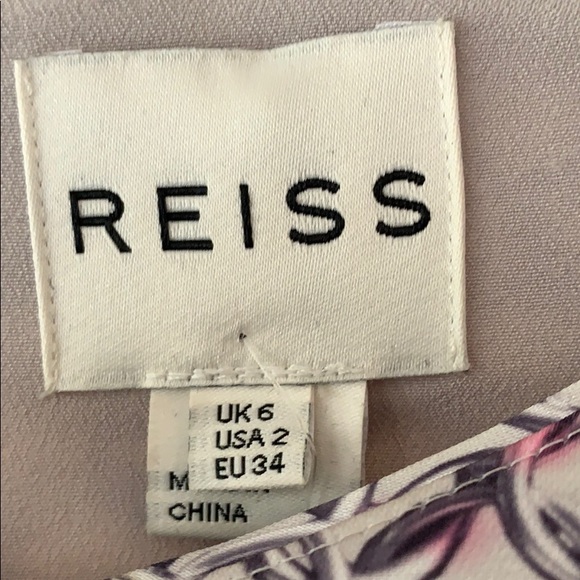NWT!!Reiss Scala print chain dress us size 2 - Picture 4 of 5